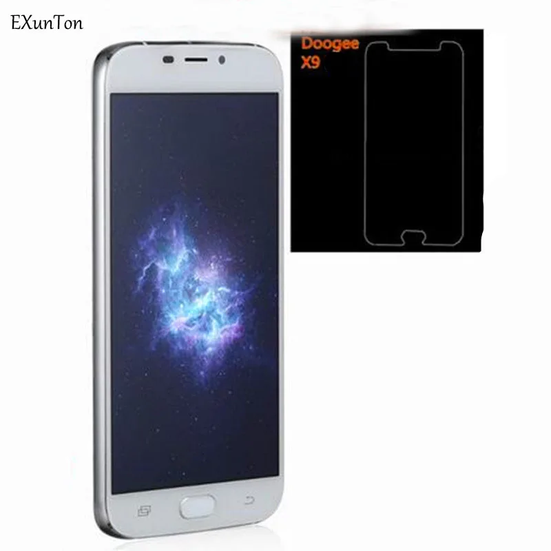 EXUNTON 2 шт 2.5D Закаленное стекло Для Doogee X9 Pro X10 X9Pro 9H прозрачное премиум защитное