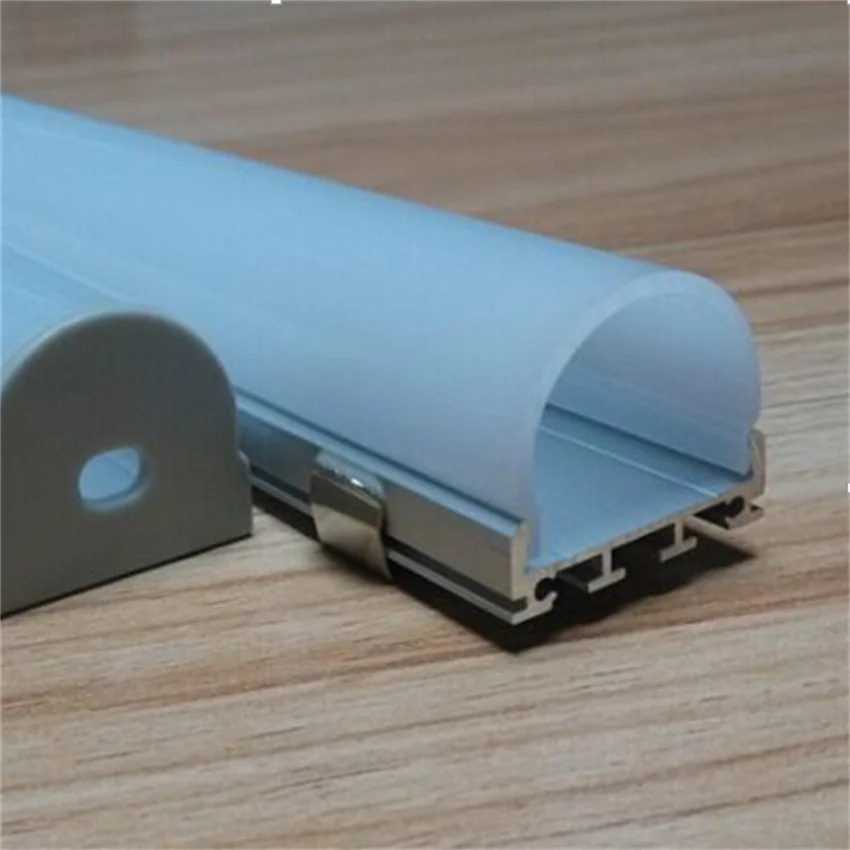 Бесплатная доставка высококачественный алюминиевый канал с круглой изогнутой