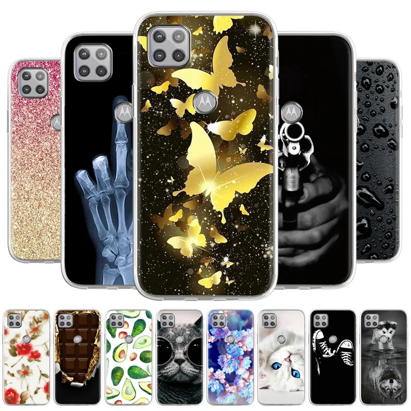 

Soft TPU Phone Case For Motorola Moto G Pro Fast G 5G Case Silicone Back Cover Painted Bumper Bag Shockproof Fundas Luxury Coque