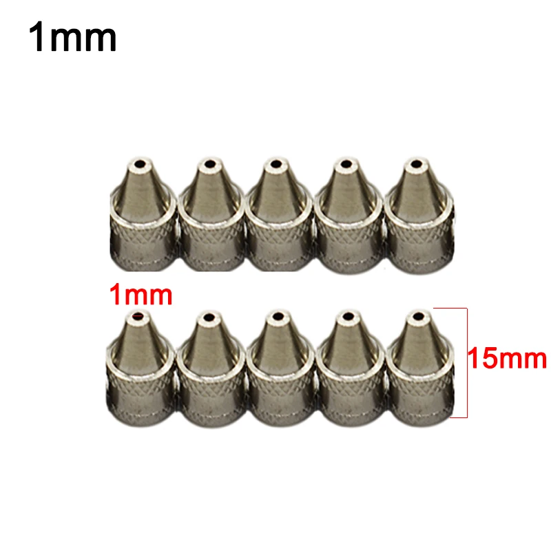 1mm Nozzle Iron Tips Metal Soldering Welding Tip For Electric Vacuum Solder Sucker/Desoldering Pump 10pcs/Set