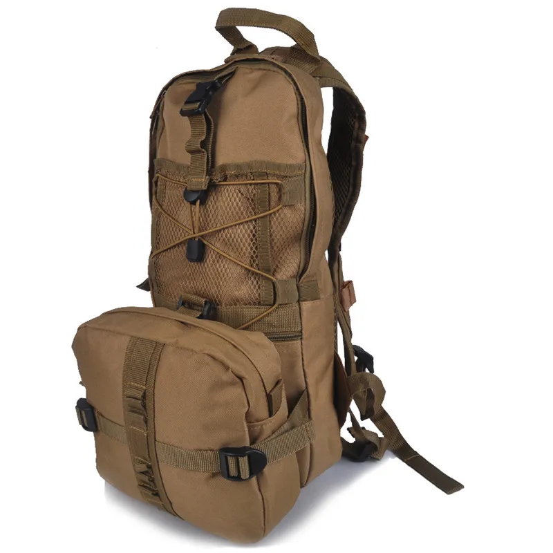 2.5L сумка для воды мочевого пузыря Гидратация рюкзак Открытый Кемпинг Molle военный