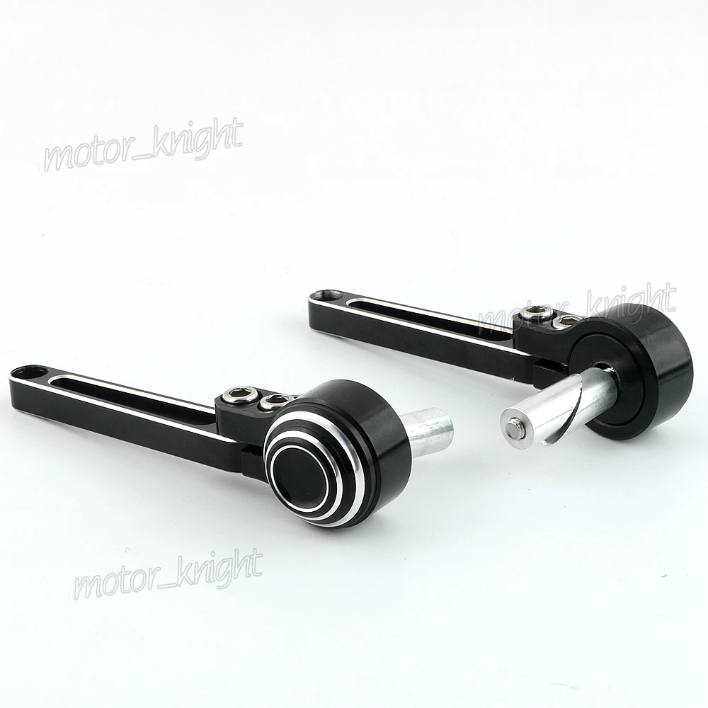 Универсальные алюминиевые зеркала с ЧПУ и ручкой заднего вида 7/8 &quotдля KAWASAKI