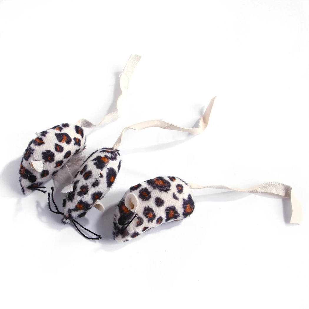 3 предмета имитация Мышь кошачьи игрушки для домашних животных Прямая поставка