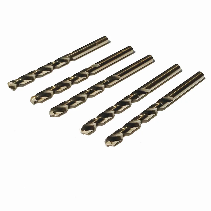 10 шт./компл. 5/32 &quotHSS M35 Co5 % сверла для сверления металла сверло с прямым