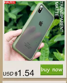 IFace PC анти-падение arc матовый противоударный чехол для iphone 6 S 7 8 Plus X XR XS 11pro Max proof Матовый Жесткий чехол для телефона s