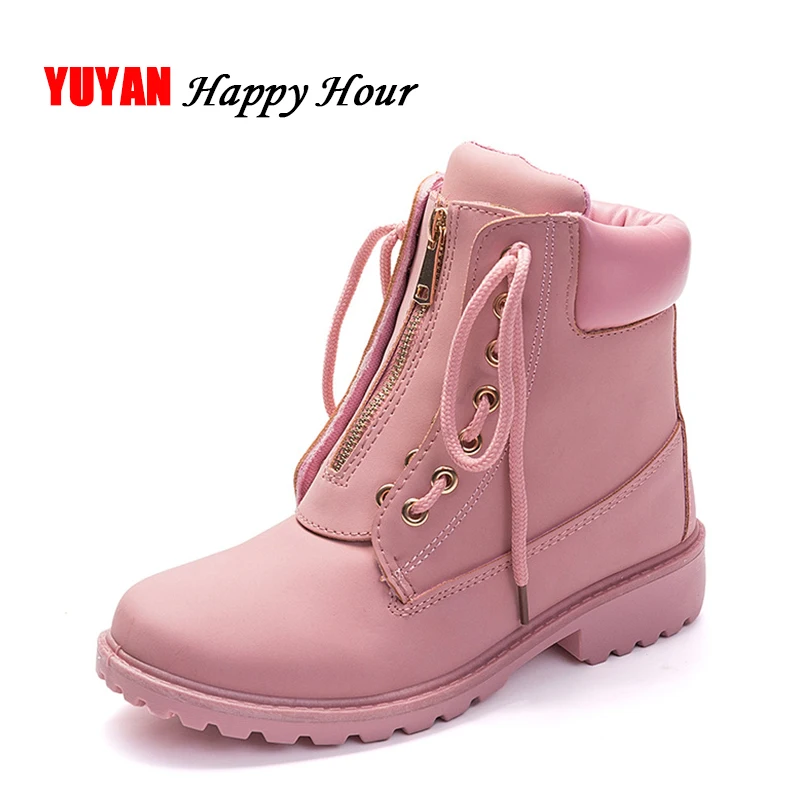 Новинка 2020 осенне зимние ботинки для женщин ботильоны Высококачественная зимняя