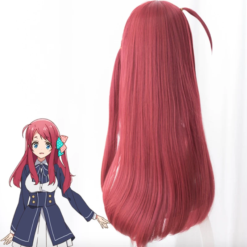 Аниме Zombieland Saga косплей парик Сакура Минамото Косплей парики Жаростойкие