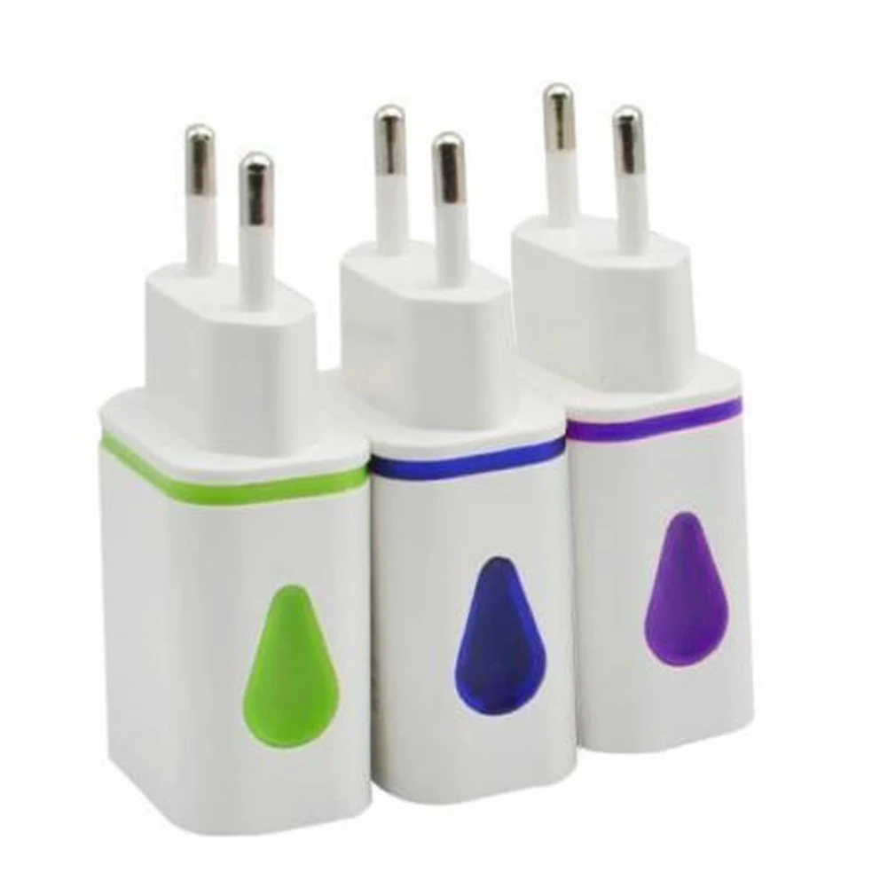 Зарядное устройство для мобильных телефонов 2 USB порта светодиодный дисплей