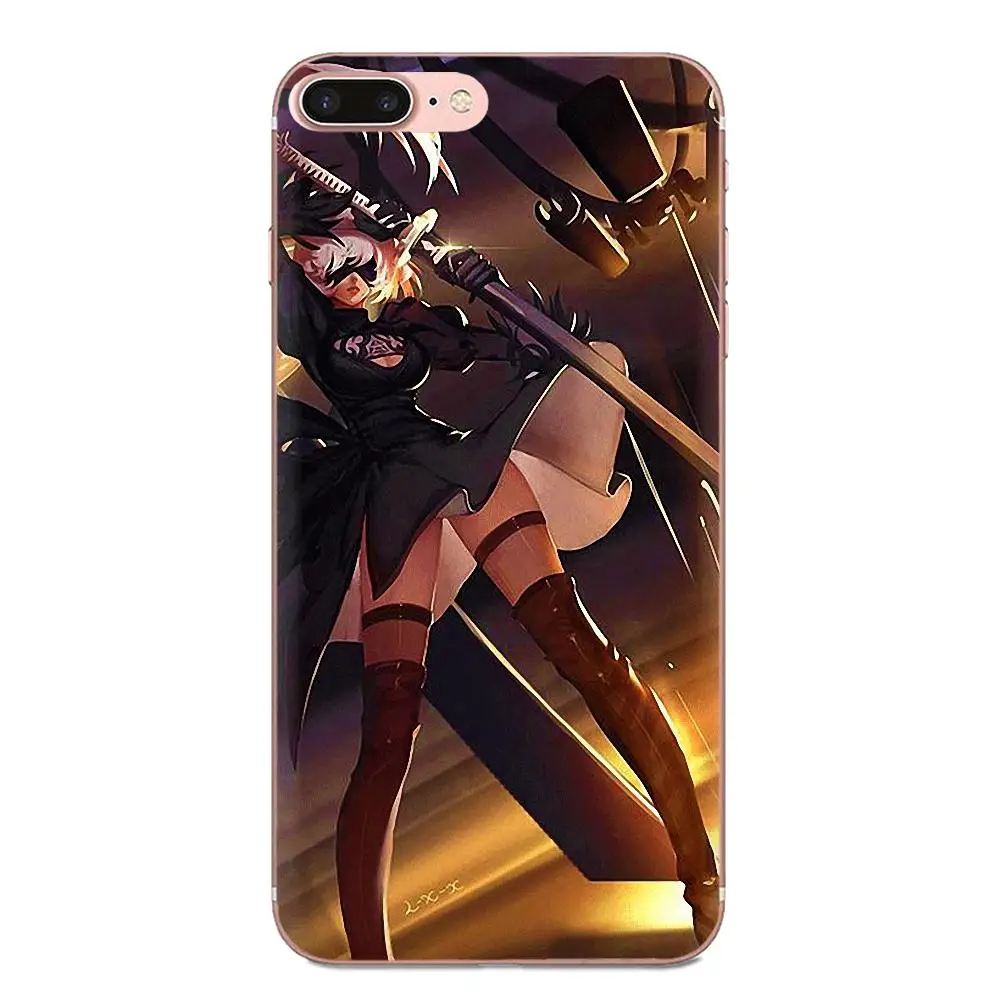 Силиконовый чехол для Galaxy Grand A3 A5 A7 A8 A9 A9S On5 On7 Plus Pro Star 2015 2016 2017 2018 Nier Automata | Мобильные