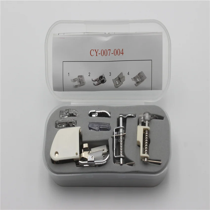 

HOUSEHOLD SEWING SPARE PARTS CY-007-004 SEWING FEET KITS