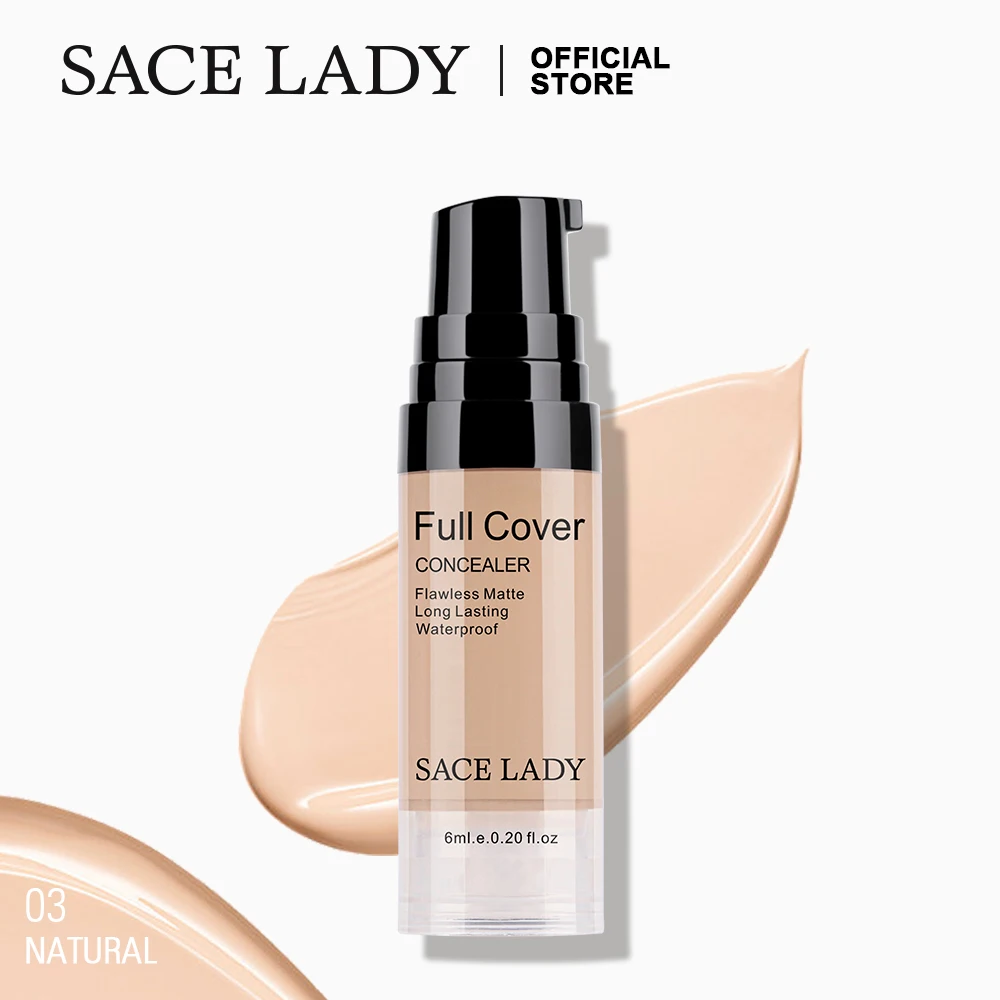 SACE LADY консилер для лица крем полное покрытие макияж Жидкий корректор основа глаз
