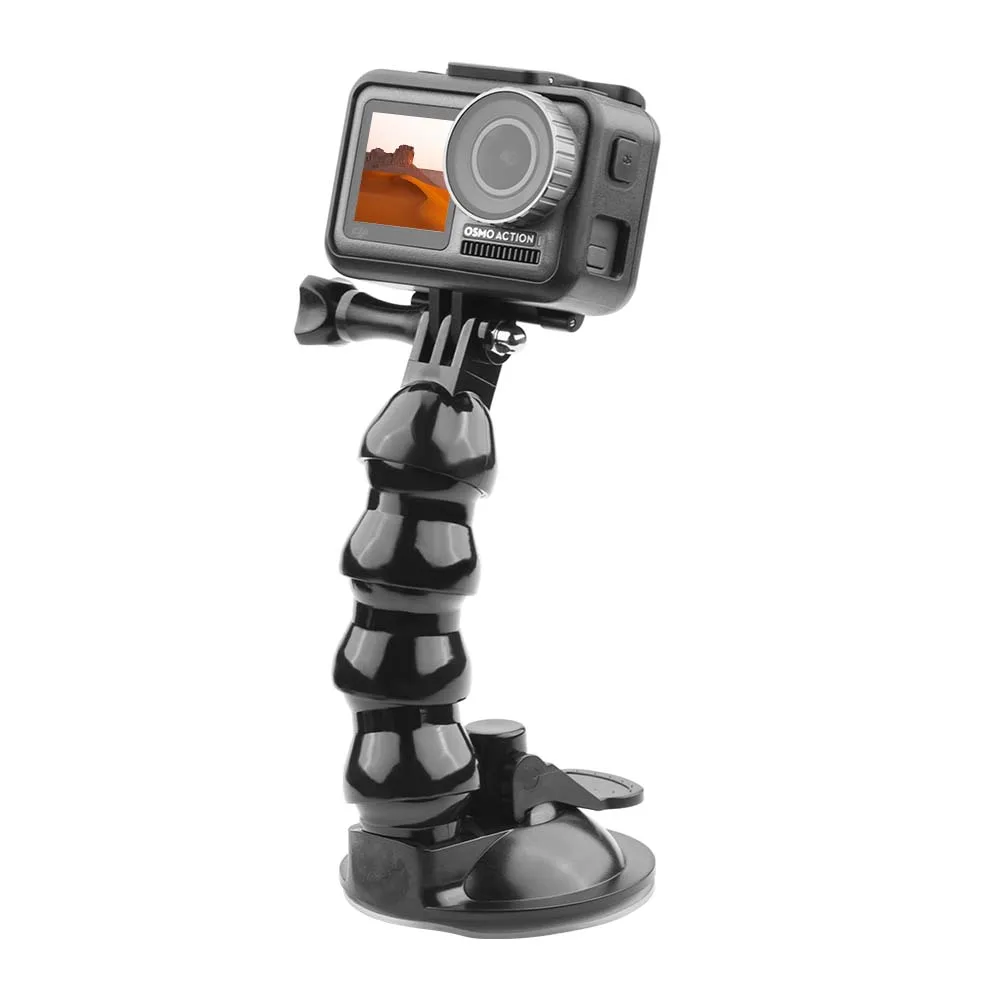 Автомобильный кронштейн на присоске для DJI Osmo экшн-стекло автомобиля блестящий