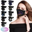 Маска одноразовая для лица, 3 слоя, с принтом 