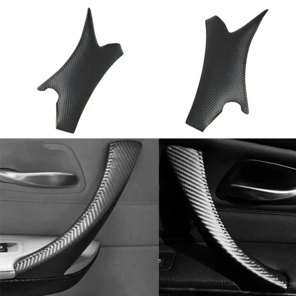 

1Pcs Right /Left Side Inner Door Panel Handle Pull Outer Trim Cover For 3 Series E90 E91 E93 2005 2006 -2012 Car Accessories