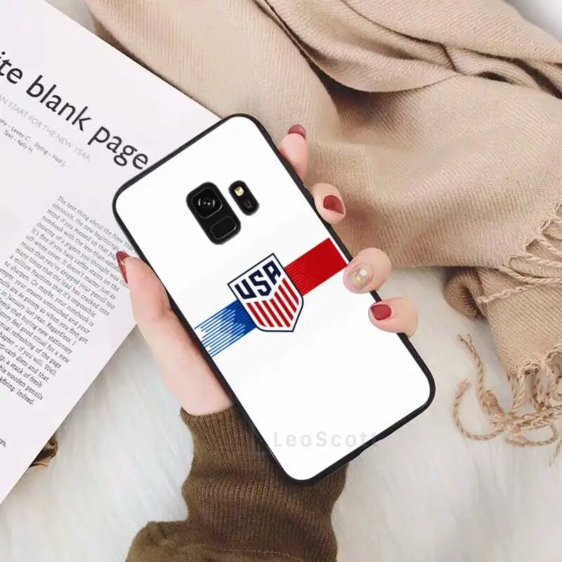 

America USA Flag Novelty Phone Case For Samsung Galaxy S5 S6 S7 S8 S9 S10 S10e S20 edge plus lite Coque