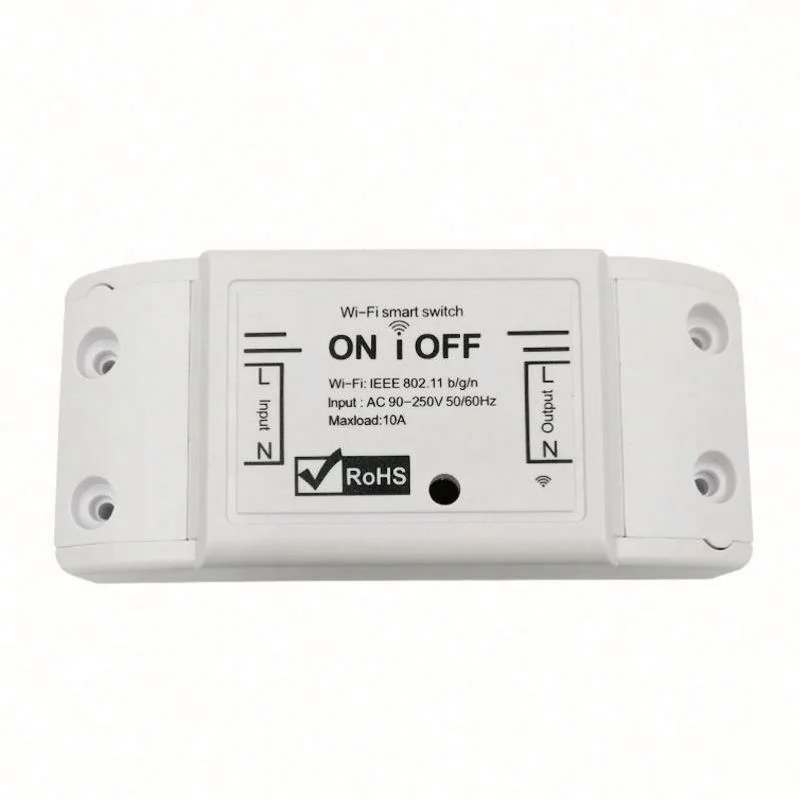 

Tuya Basic 10a Smart Wifi Wireless Light Switch, Universal Diy Module For Smart Home Automation Solution, Works With Echo Alexa