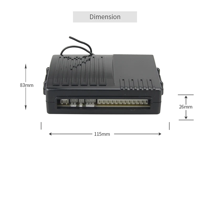 Автомобильная сигнализация EASYGUARD EC001NP односторонняя система сигнализации с