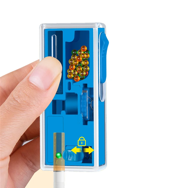 Портативные Инструменты для курения сделай сам со вкусом льда и фруктов капсулы