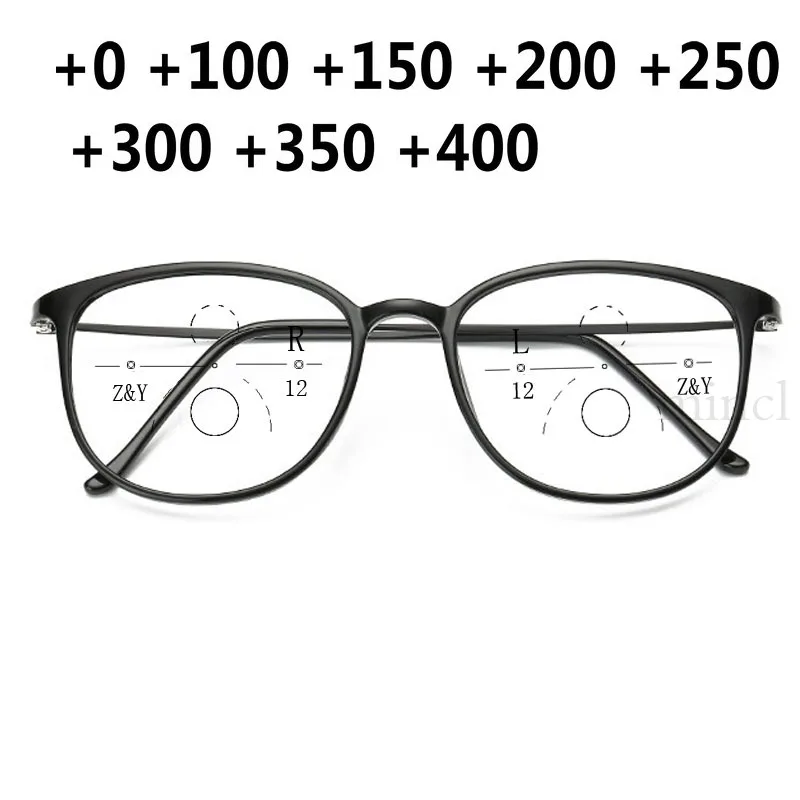 Фотохроматические прогрессивные многофокусные очки для чтения см. Дальние и