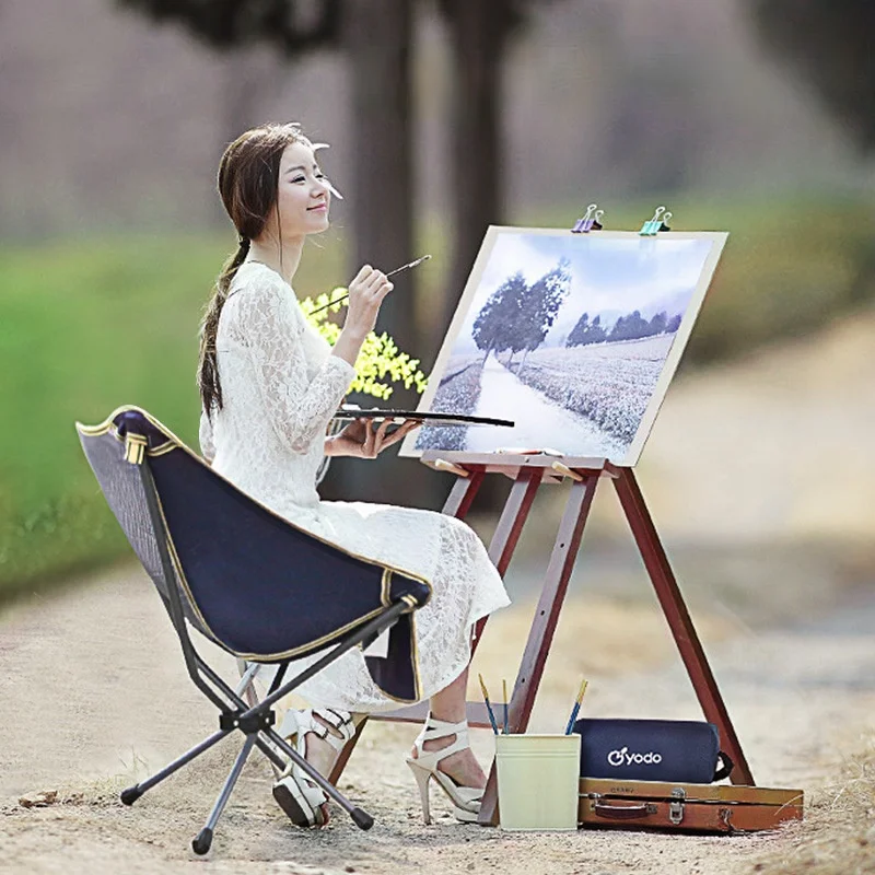 Harga Kursi Lipat Travel Ultraringan Beban Tinggi Superkeras Kursi Berkemah Luar Ruangan Portabel Kursi Piknik Hiking Pantai Kursi Bulan Memancing