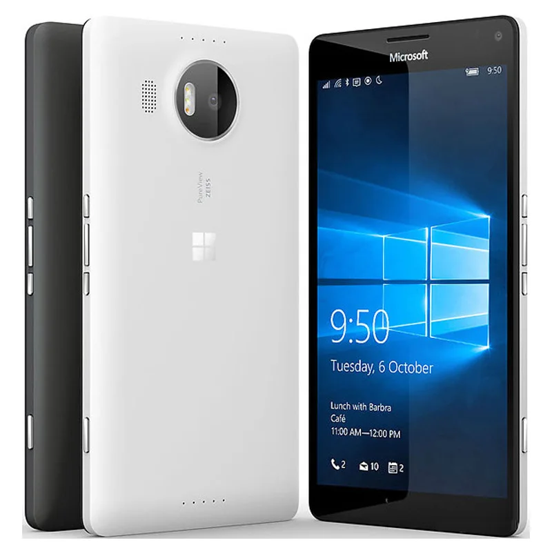 Оригинальный мобильный телефон nokia Microsoft Lumia 950 XL Φ Windows 950XL LTE 4G 5 7 дюйма 20 Мп 3 ГБ ОЗУ
