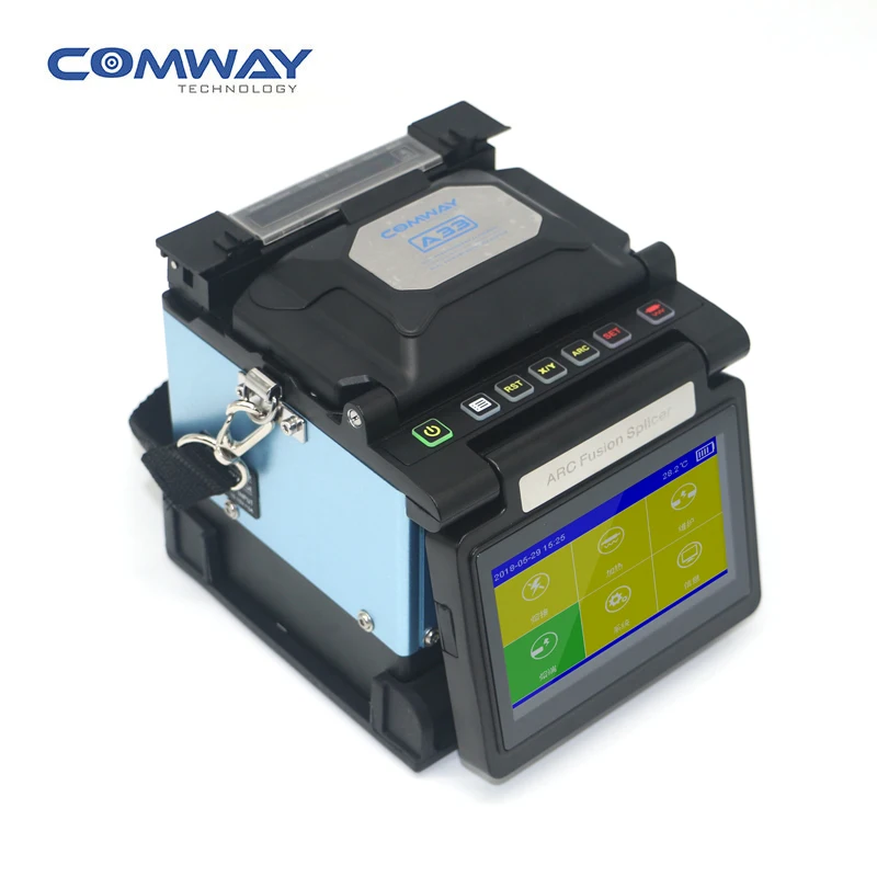 DHL Бесплатная доставка Comway A33 FTTH умный сварочный аппарат для дуговой сварки A3