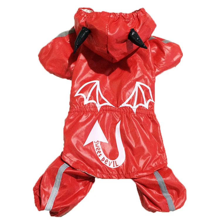 Дождевик для собак и кошек фбр комбинезон с надписью куртка питомцев