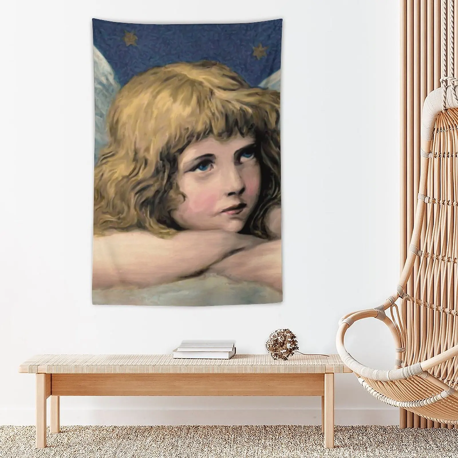 Гобелен ангел крылья украшение для дома настенное комнаты художественный 3D узор