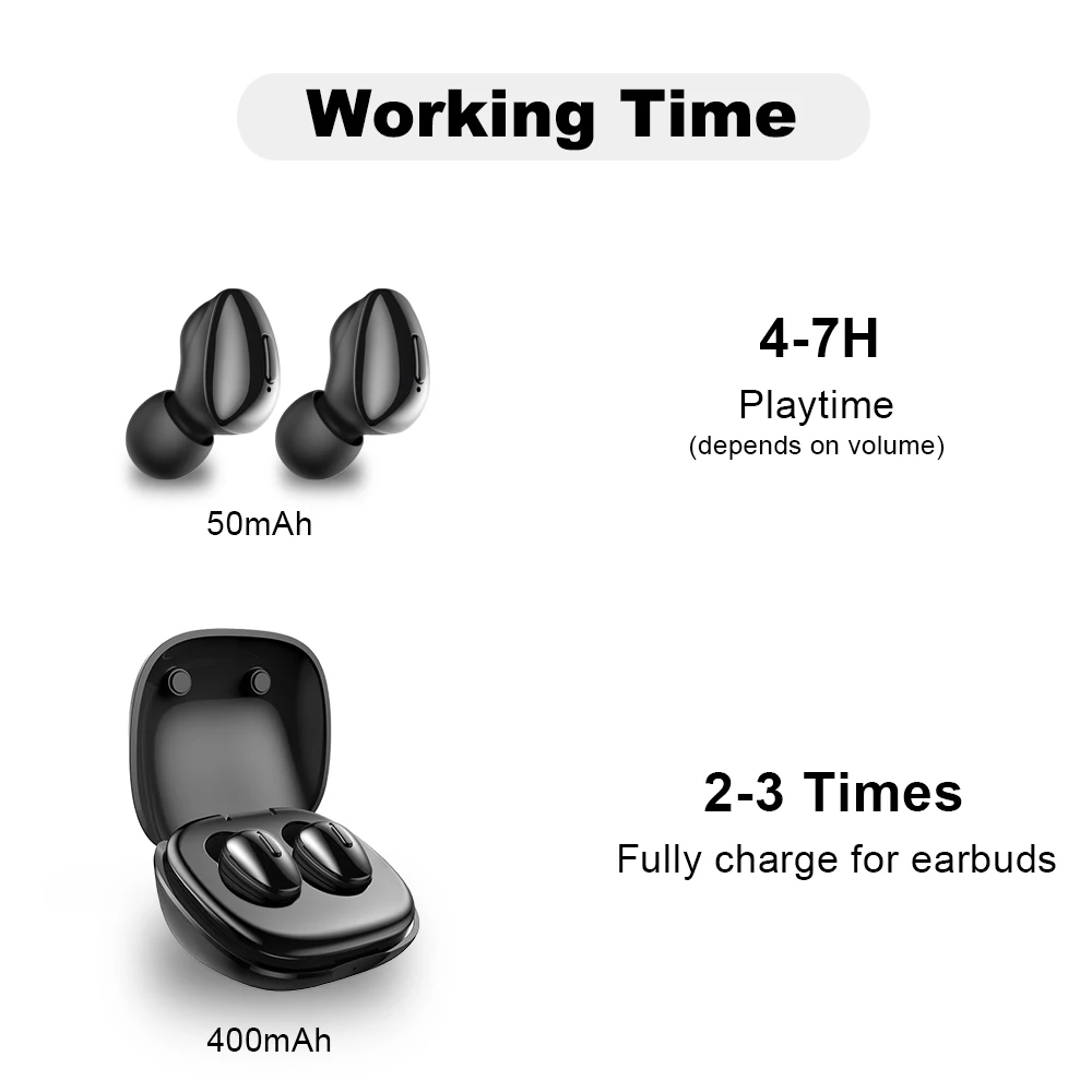 Bluetooth 5 0 наушники беспроводные для телефона настоящие Беспроводные