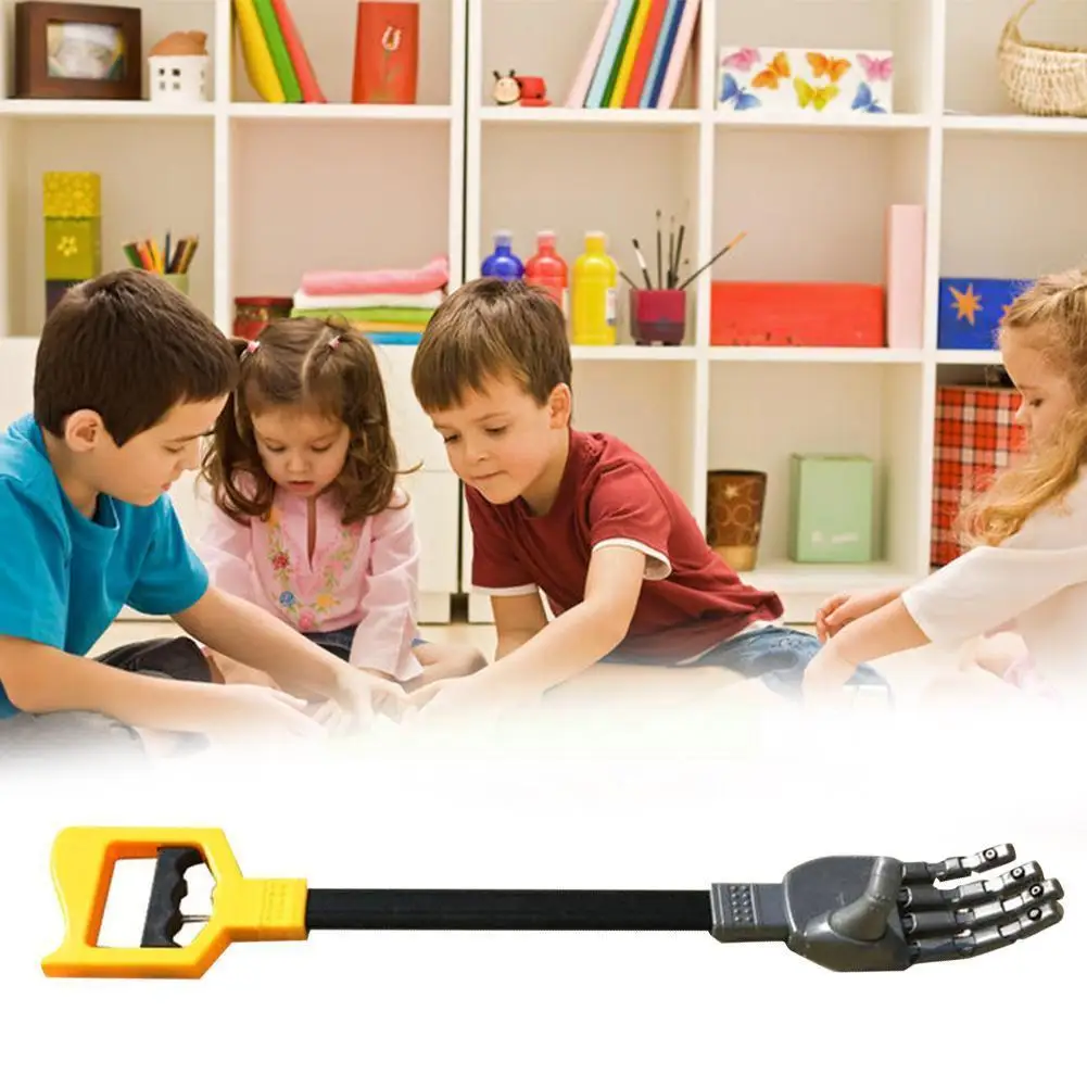 

Пластиковый робот-захват, захватывающая палочка, телескопический пластиковый робот для мальчиков, усиление запястья, ручные игрушки, игруш...