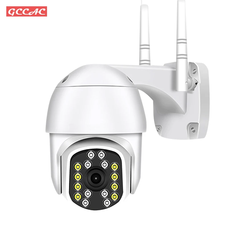 

Outdoor WiFi Security Camera 1080P Home Surveillance Camera Two-Way Audio Motion Detection Color Night Vision Wi-Fi IP Cam