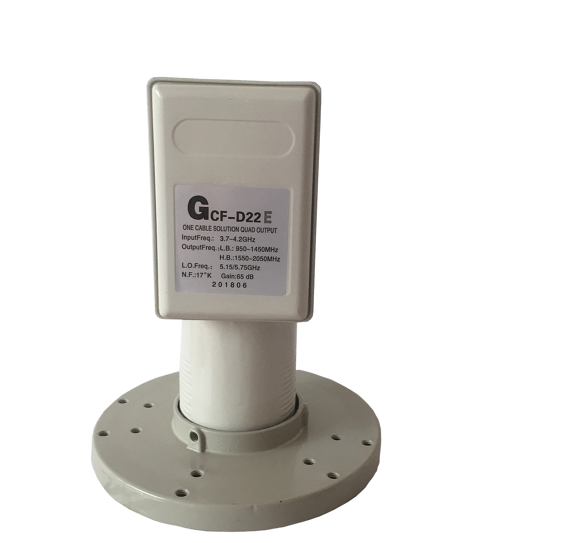Низкий уровень шума спутниковая тарелка TV LNB C Band Dual выход 5150/5750 МГц LNBF |
