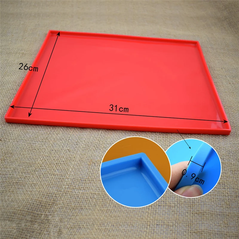 Aomily 31*26 CM DIY Swiss Roll Silicone Baking Cake Pan Fondant Mold Mousse Sugar Craft Icing Mat Pad Pastry Tool | Дом и сад