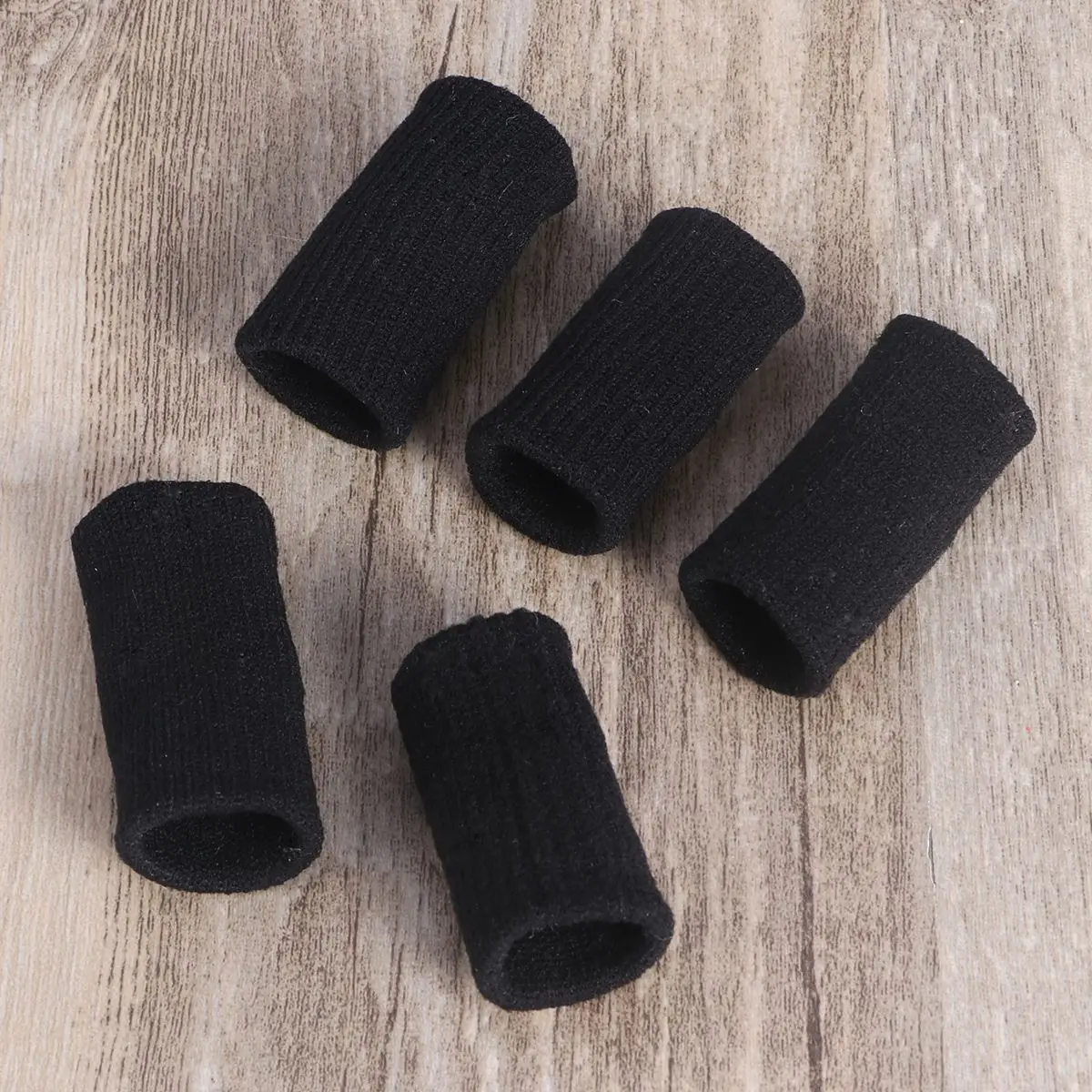 10 шт. волейбольный палец крышка Sweatband эластичный обёрточная бумага палец рукав артрит Поддержка Спорт Волейбол защита пальцев