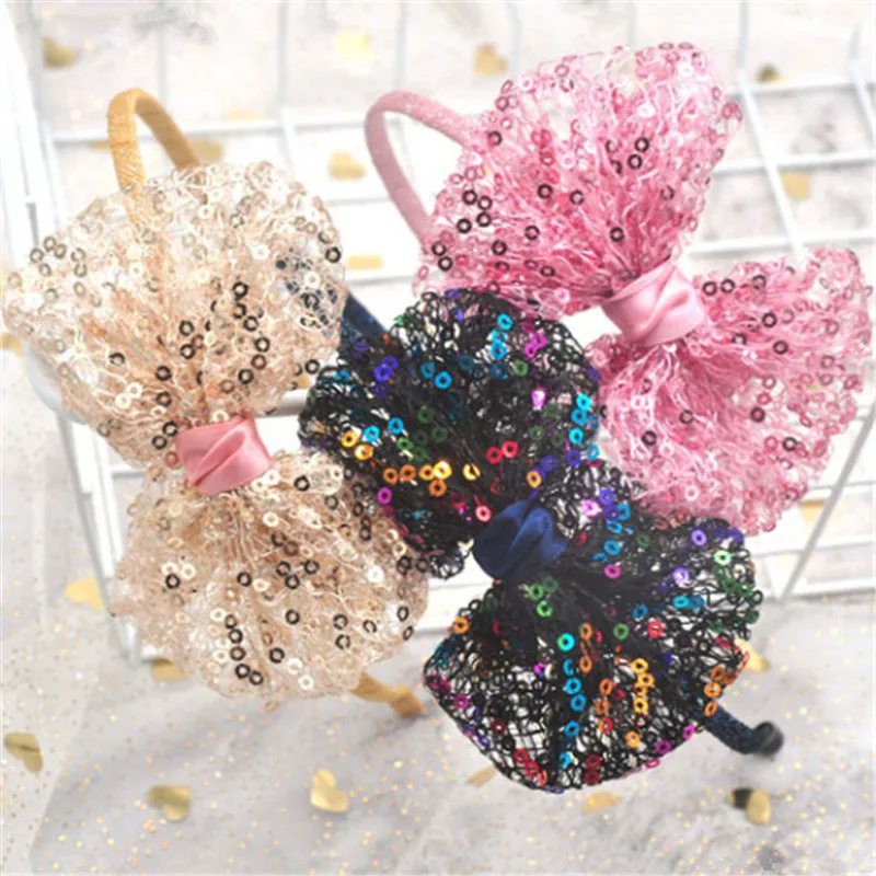 mixed hairbands 10 шт./лот, модный бутиковый ободок с бантиком, заколки для волос с бантом, заколки для волос, аксессуары для волос принцессы - Цвет: mixed hairbands