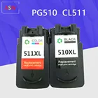 Сменный картридж ASW PG510 CL511 для Canon PG 510 CL 511 PG-510 чернильный картридж для Pixma IP2700 MP240 MP250 MP260 MP280