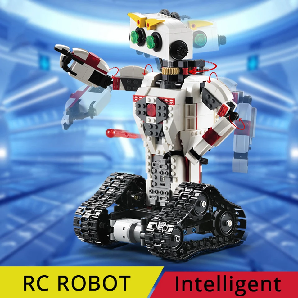 Идея трансформации Rc робот 2в1 модель креативная техника серия Строительные