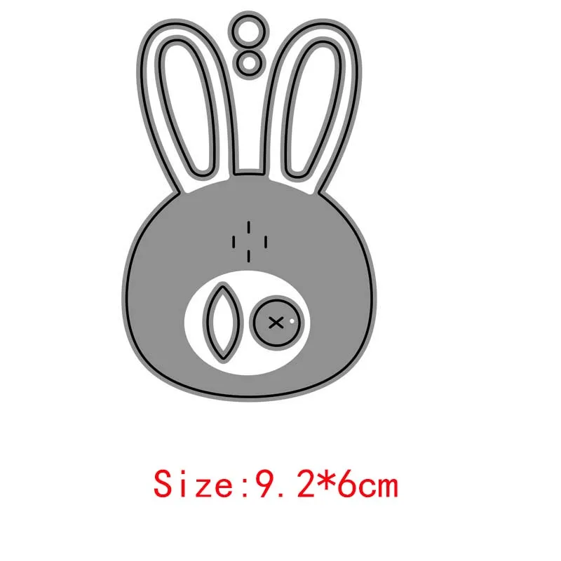 Bear Rabbit Fox Metal Cutting Frame Templates for DIY Scrapbooking Embossing Paper Die Cut Wedding Cards Photo Album Craft Dies | Дом и сад