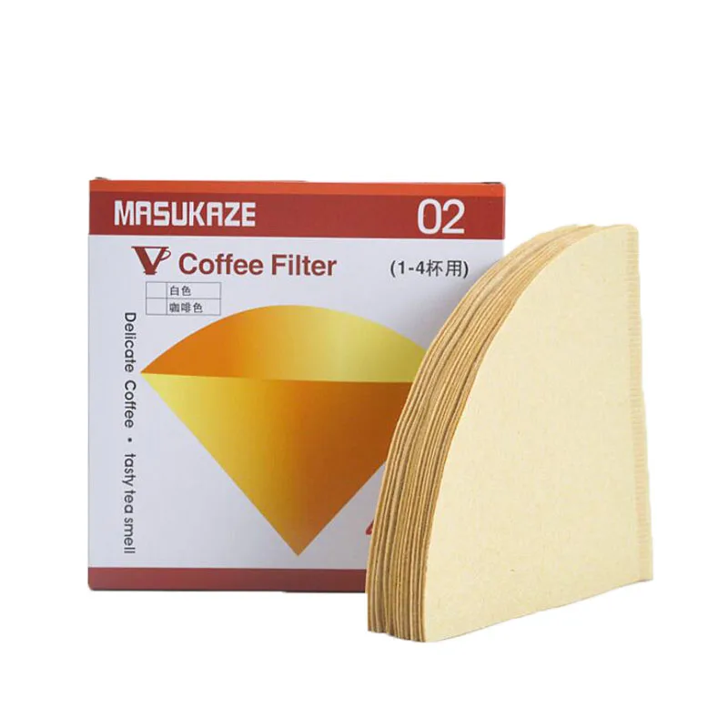 40 X новый деревянный ручной капельный бумажный фильтр для кофе мешок-сито