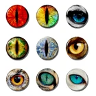 Магнит на холодильник с изображением Глаз Дракона, кабошоны 30 мм, наклейки на холодильник со сглаза, магниты на холодильник, Креативные аксессуары для украшения дома