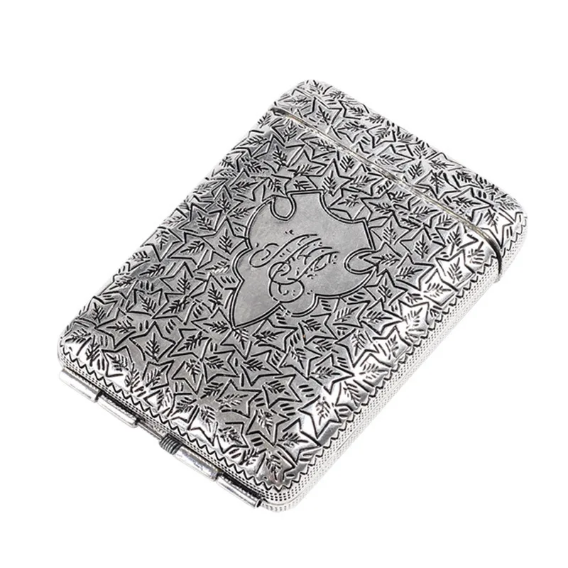 Чехол для сигарет в стиле ретро ручной работы 14 портативные блестящие повязки