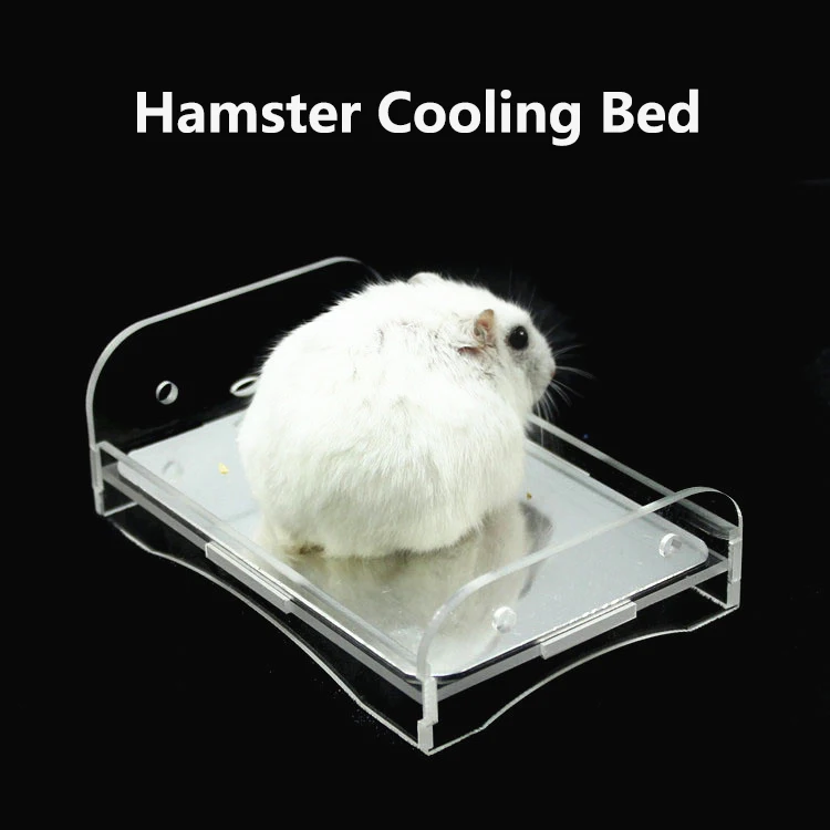 

Pet Hamster Cooling Bed House Rest Bed Small Animals Cooling Plate