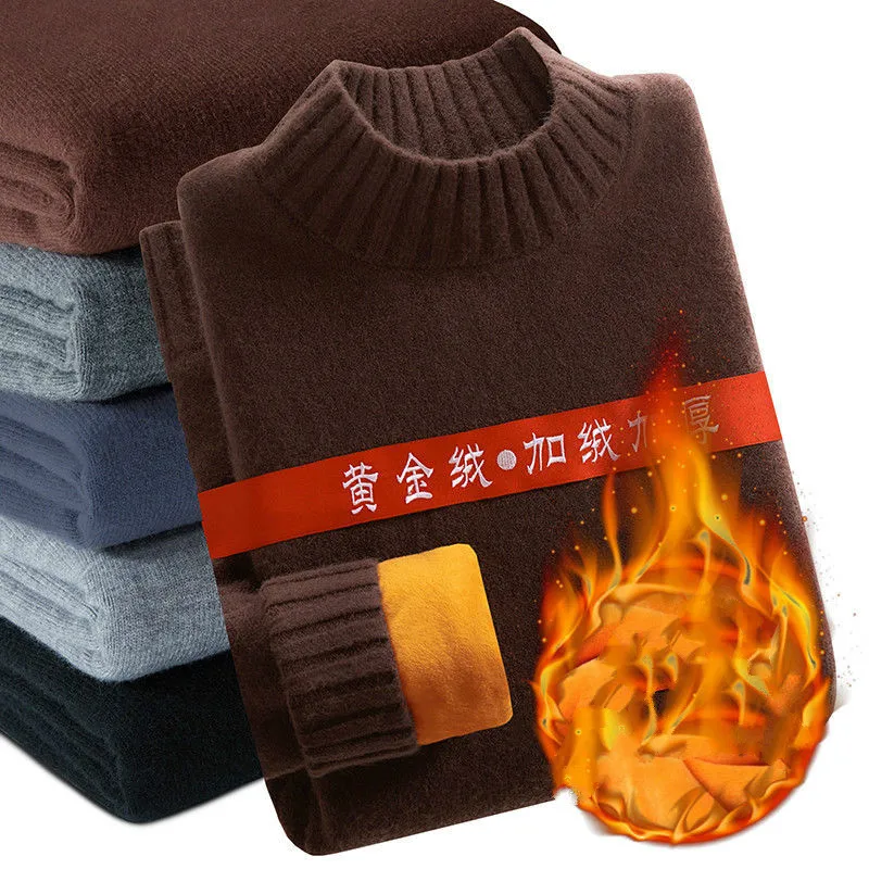 Новинка Осень-зима 2021 мужской свитер в Корейском стиле Мужская водолазка