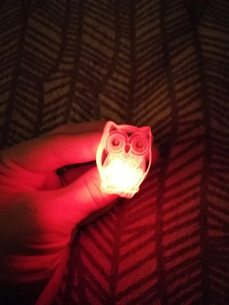 1 шт. милый Единорог светодиодные подвески для обуви из ПВХ Животные Сова Божья