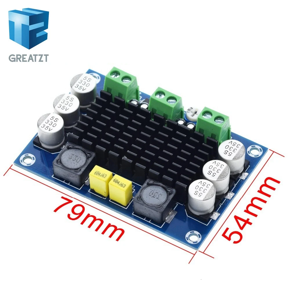 GREATZT TPA3116 D2 TPA3116DA DC 12V 24V 100W подойдет как для повседневной носки так канальный