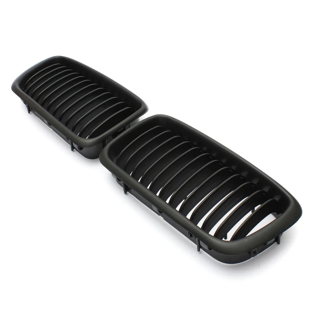 Матовая черная пара решеток переднего бампера для BMW E38 7 серии 740i 740iL 750iL 1999 2000