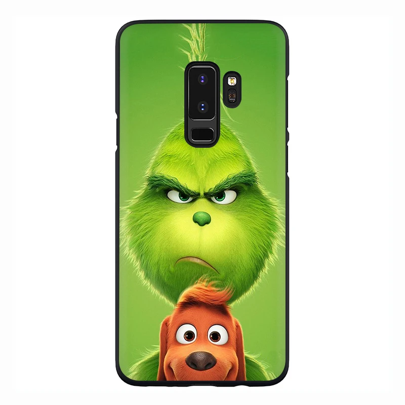 B8 EWAU Монстр Гринч силиконовый чехол для телефона для Samsung Galaxy S6 S7 край S8 S9 S10 плюс S10e Note 8, 9, 10, M10 20 30 40 - Цвет: B8