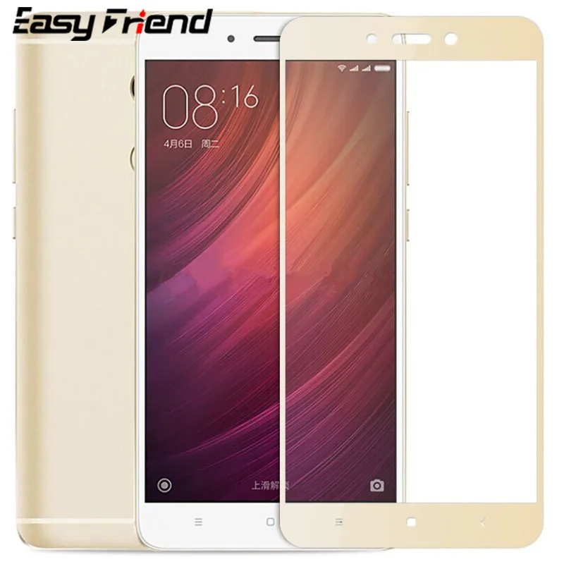 Для Xiaomi Redmi 4 Prime 4A Note Hongmi Note4 A Защитная пленка для экрана полное покрытие цветное