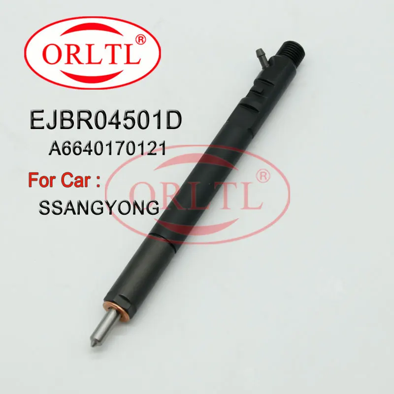 Инжектор насоса с общей топливной магистралью ORLTL EJBR04501D A6640170121 для Delphi Actyon 200 2.0L Xdi