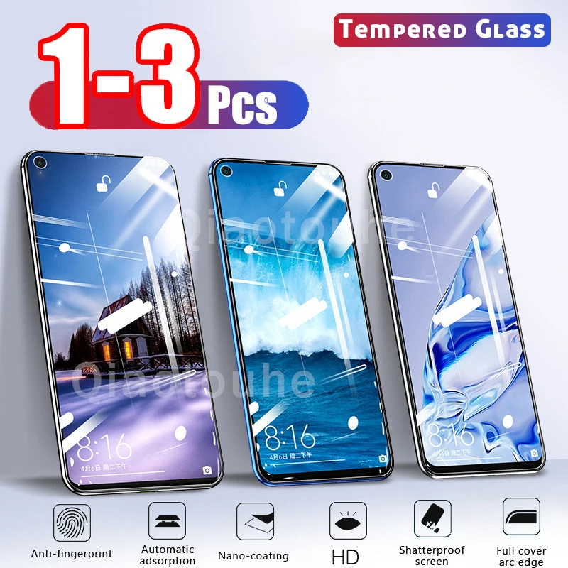 3 шт. Защитная пленка для экрана из закаленного стекла huawei P20 P30 Lite Pro P Smart Z 2018 2019 Honor